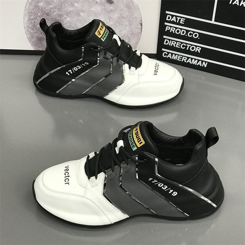 Sneakers męskie z wsparciem i stylem – Mason-Biały/szary/czarny-39-Trend Polska