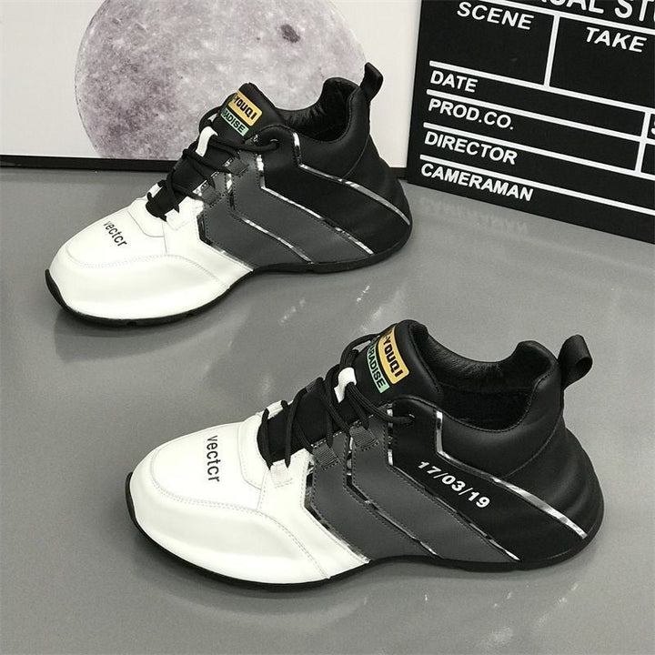 Sneakers męskie z wsparciem i stylem – Mason-Czarny/szary-39-Trend Polska