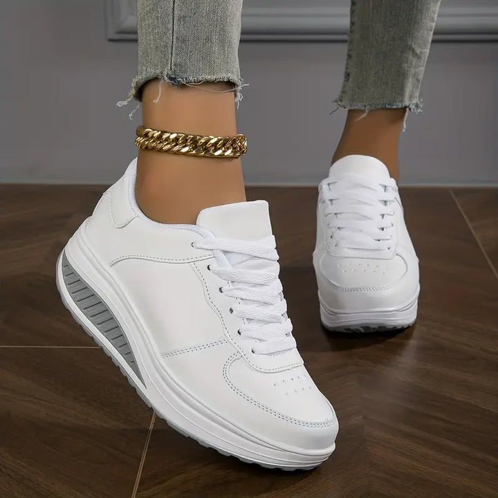 Sneakers ortopedyczne damskie - Ariana-Biały-35-Trend Polska