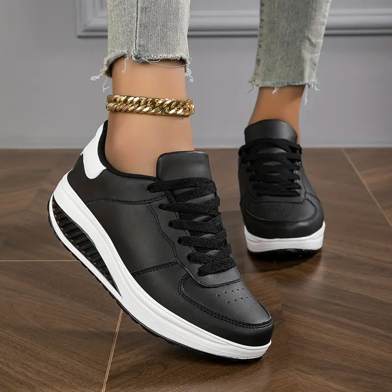 Sneakers ortopedyczne damskie - Ariana-Czarny-35-Trend Polska
