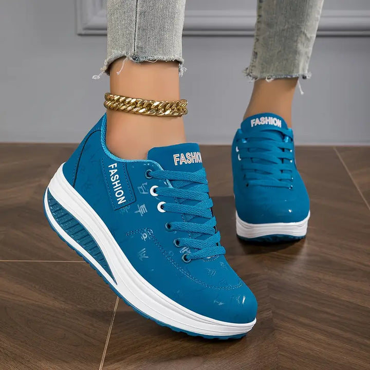 Sneakers ortopedyczne damskie - Ariana-Niebieski-35-Trend Polska