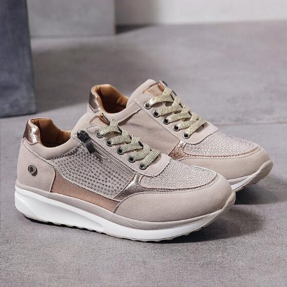 Sneakers ortopedyczne damskie - Vita-Szary-37-Trend Polska