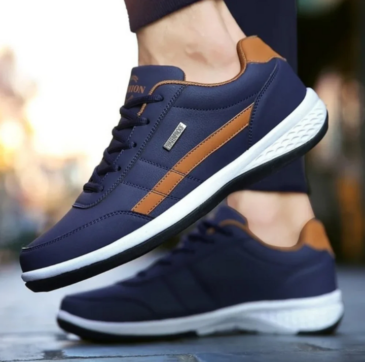 Sneakers ortopedyczne męskie – Luca-Niebieski-39-Trend Polska