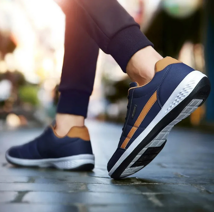 Sneakers ortopedyczne męskie – Luca-Niebieski-39-Trend Polska
