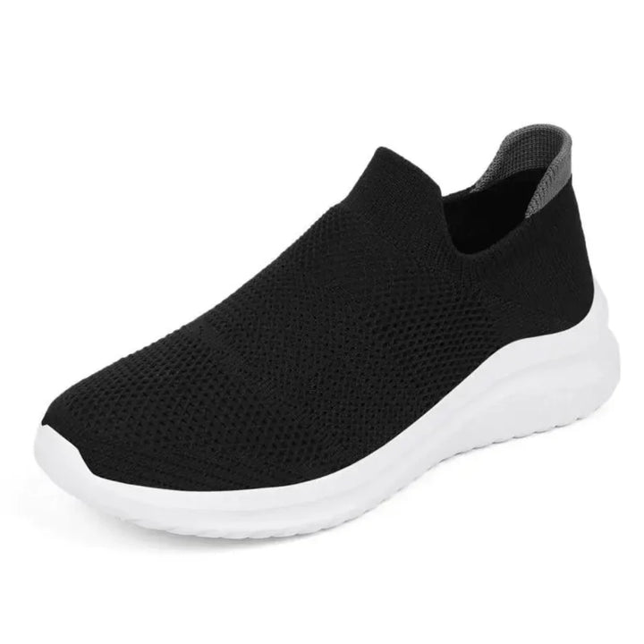 Sneakers ortopedyczne na wsiadanie | Ostateczny komfort | Stylowe i wspierające-35-Czarny-Trend Polska