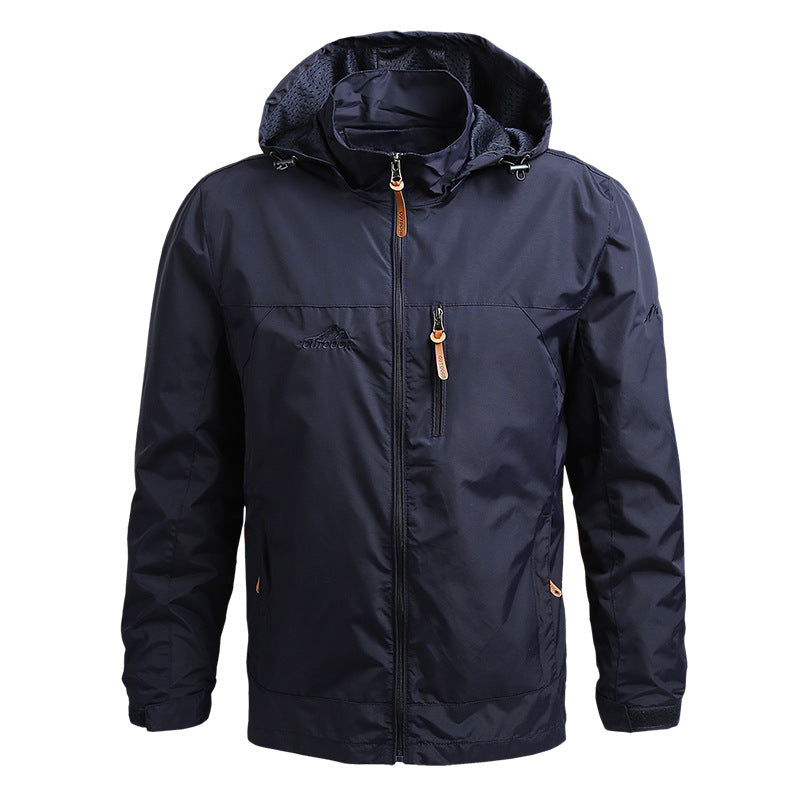 Softshellowa Kurtka Wiatro- i Wodoodporna – GentShield-Niebieski-S-Trend Polska