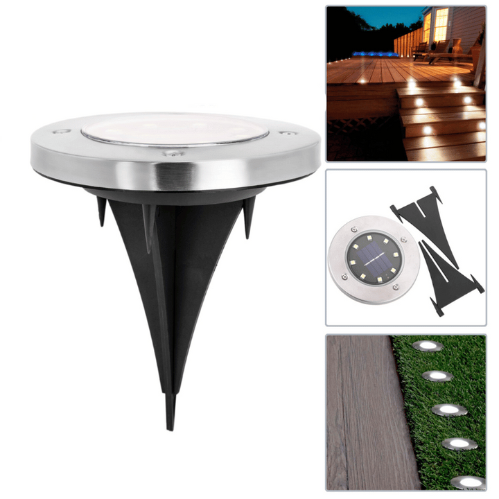 Solar Ground Spot do Ogrodu – SunHalo-4 Lampki-Trend Polska