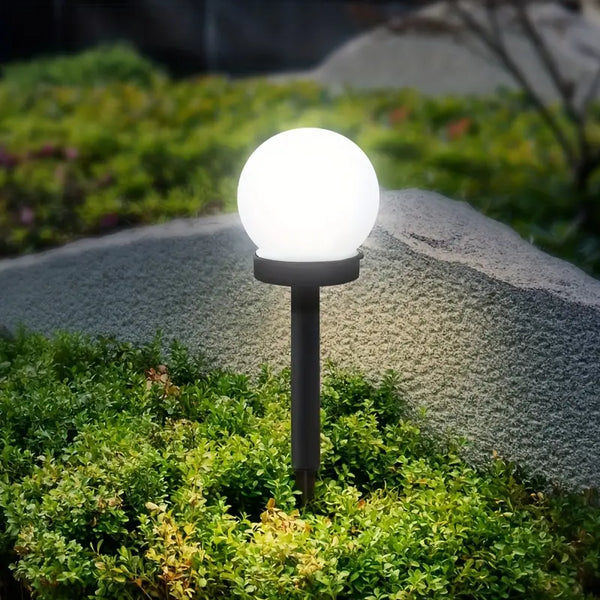 Solarna lampa ogrodowa o nowoczesnym designie – Solara-Białe światło-Trend Polska