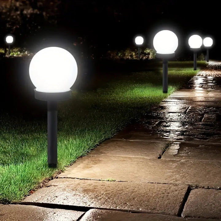 Solarna lampa ogrodowa o nowoczesnym designie – Solara-Ciepłe światło-Trend Polska