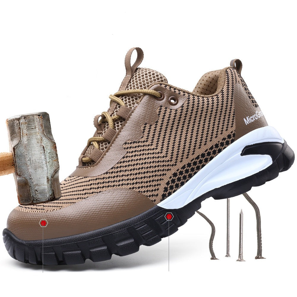 Solidne buty ochronne dla mężczyzn - Jasper-Brązowy-38-Trend Polska