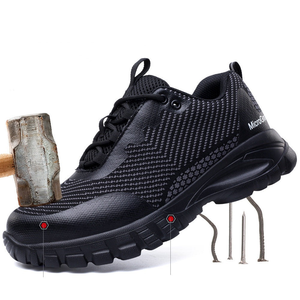 Solidne buty ochronne dla mężczyzn - Jasper-Czarny 3-38-Trend Polska
