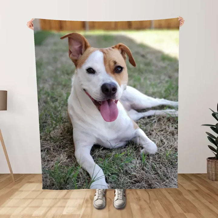 Spersonalizowany koc z własnym zdjęciem-Koc polarowy-100 x 150 cm-Trend Polska