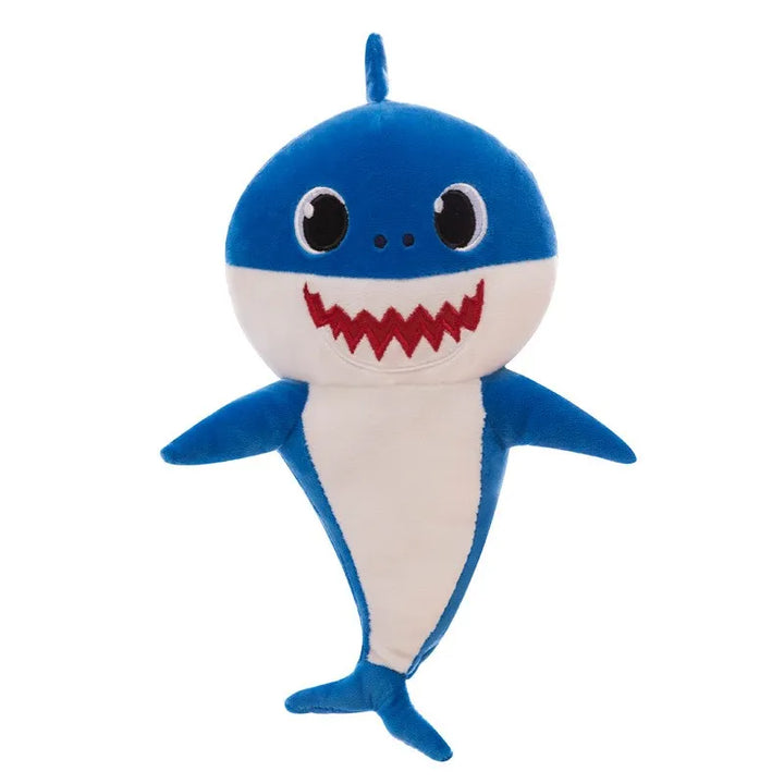 Śpiewająca rekina przytulanka z muzyką i światłem - GlowShark-Niebieski-Przytulisko-Trend Polska