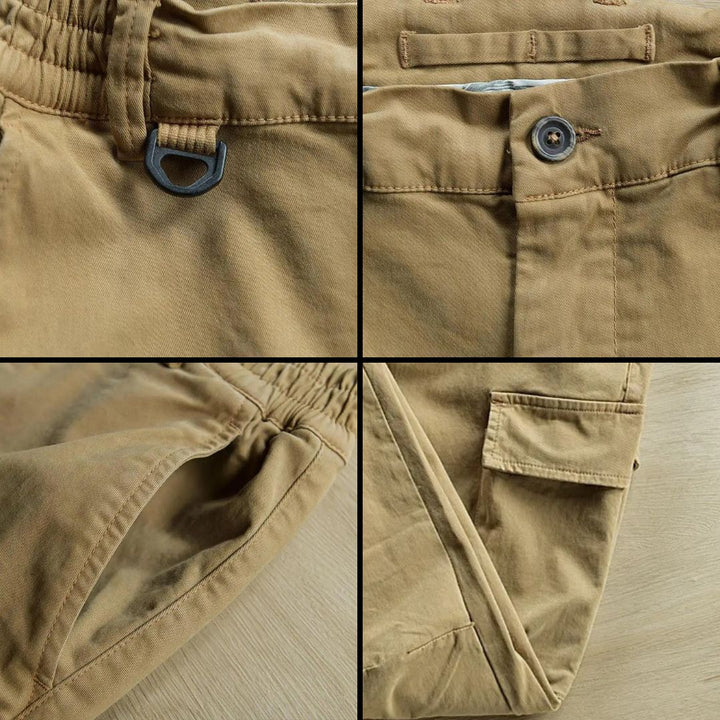 Spodnie outdoorowe Cargo dla mężczyzn – Marco-Czarny-M-Trend Polska