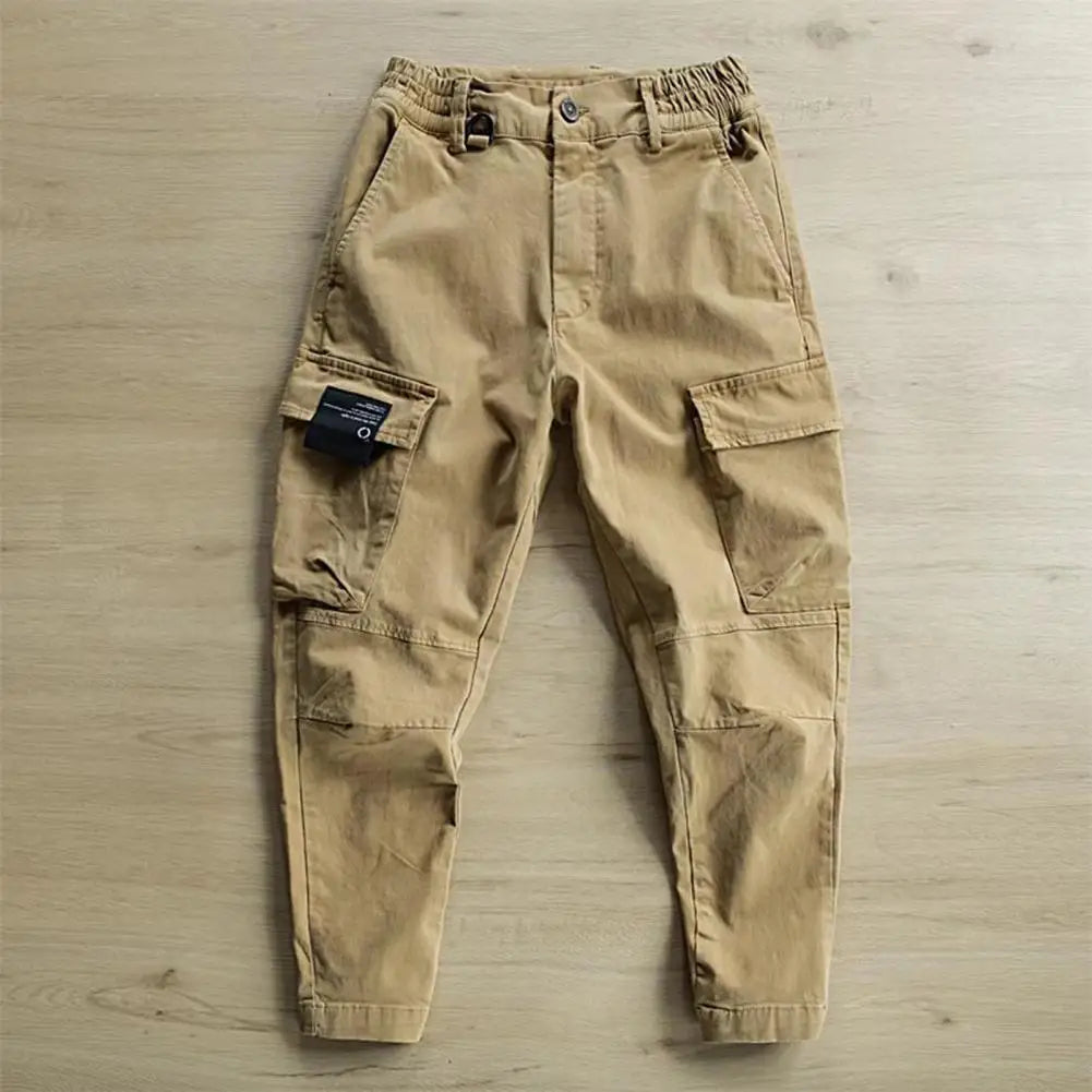 Spodnie outdoorowe Cargo dla mężczyzn – Marco-Czarny-M-Trend Polska