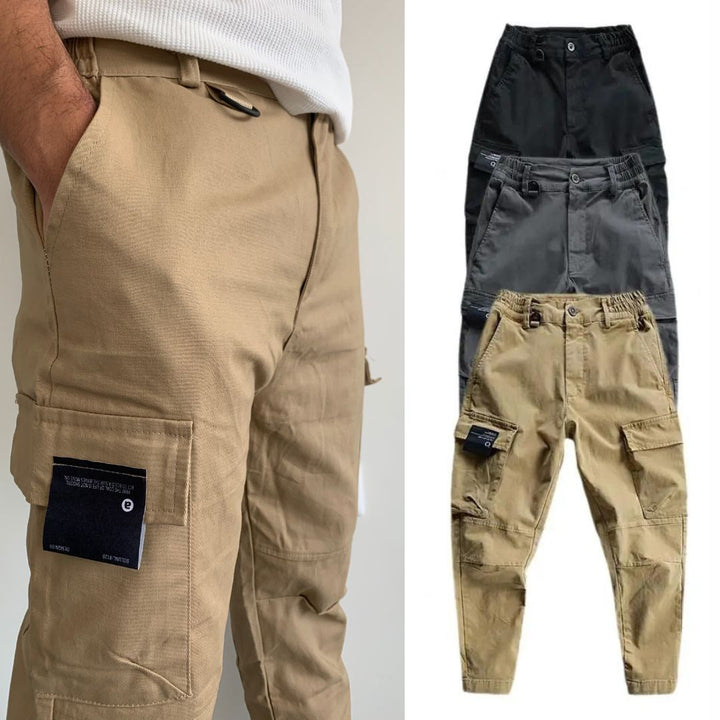 Spodnie outdoorowe Cargo dla mężczyzn – Marco-Czarny-M-Trend Polska