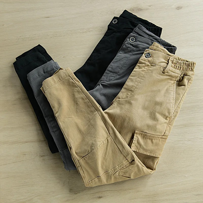 Spodnie outdoorowe Cargo dla mężczyzn – Marco-Czarny-M-Trend Polska