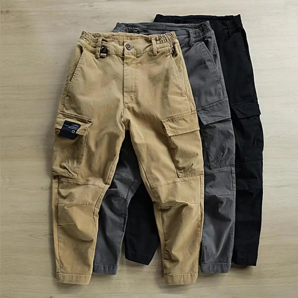 Spodnie outdoorowe Cargo dla mężczyzn – Marco-Czarny-M-Trend Polska