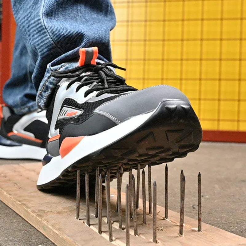 Sportowe buty ochronne męskie - Nolan-Szary-39-Trend Polska