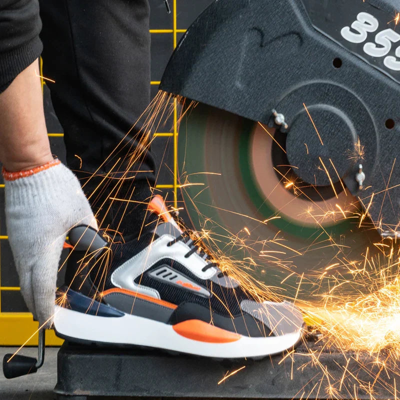 Sportowe buty robocze - FlexGuard-Szary-36-Trend Polska
