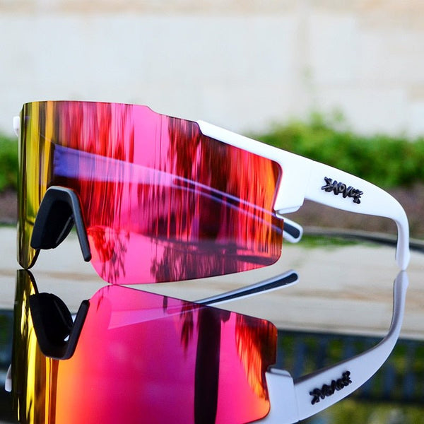Sportowe Lustrzane Okulary Przeciwsłoneczne Rowerowe - Veloshade-03-Trend Polska