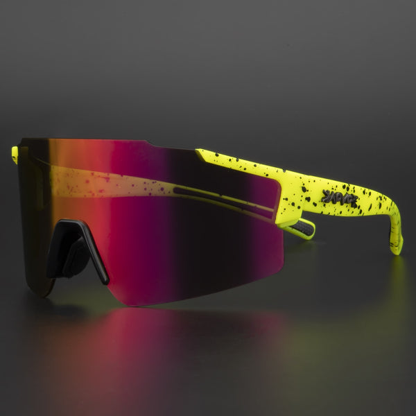 Sportowe Lustrzane Okulary Przeciwsłoneczne Rowerowe - Veloshade-09-Trend Polska