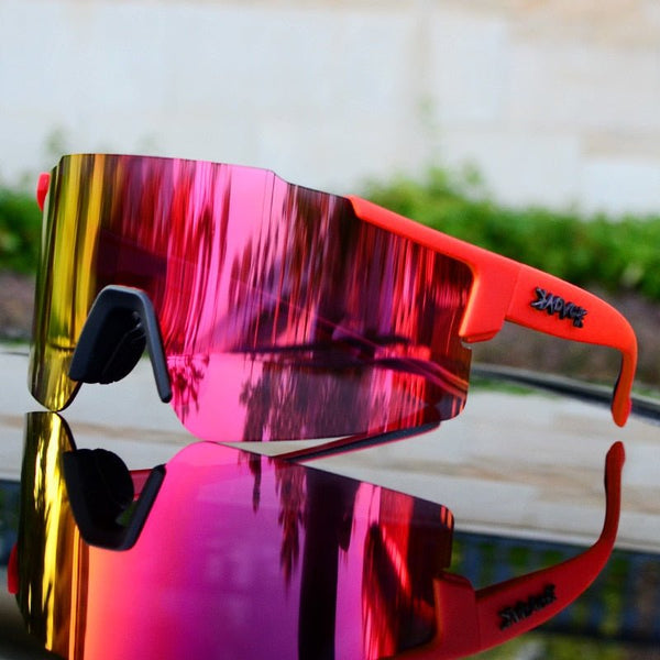 Sportowe Lustrzane Okulary Przeciwsłoneczne Rowerowe - Veloshade-10-Trend Polska
