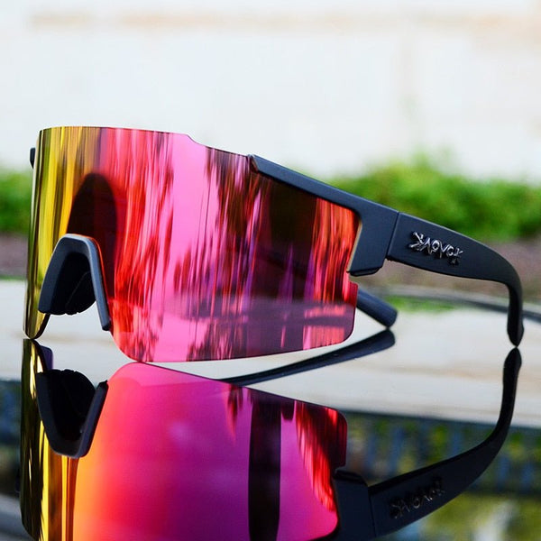 Sportowe Lustrzane Okulary Przeciwsłoneczne Rowerowe - Veloshade-01-Trend Polska