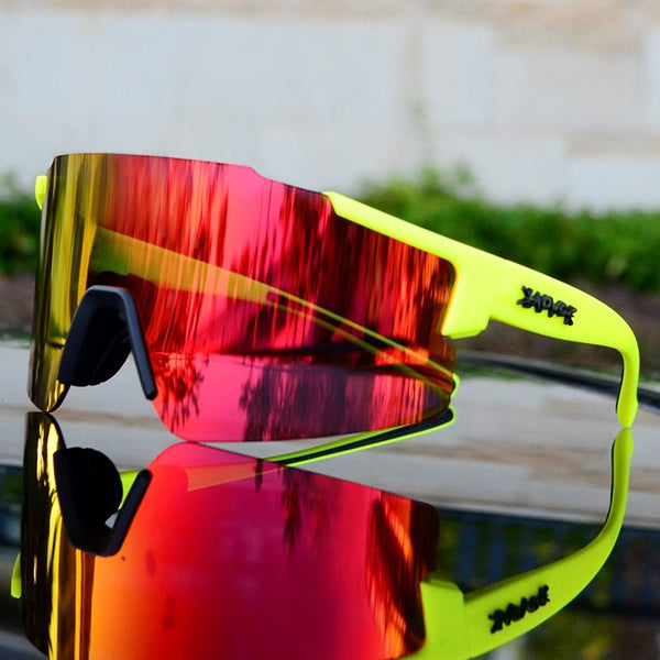 Sportowe Lustrzane Okulary Przeciwsłoneczne Rowerowe - Veloshade-01-Trend Polska