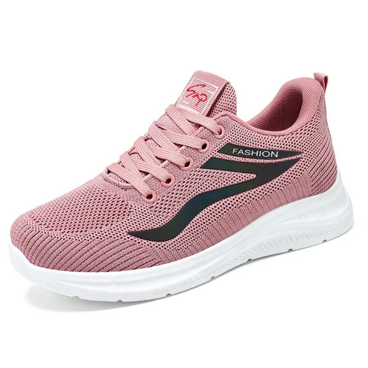 Sportowe ortopedyczne damskie buty do chodzenia - FitWalk-36-Różowy-Trend Polska