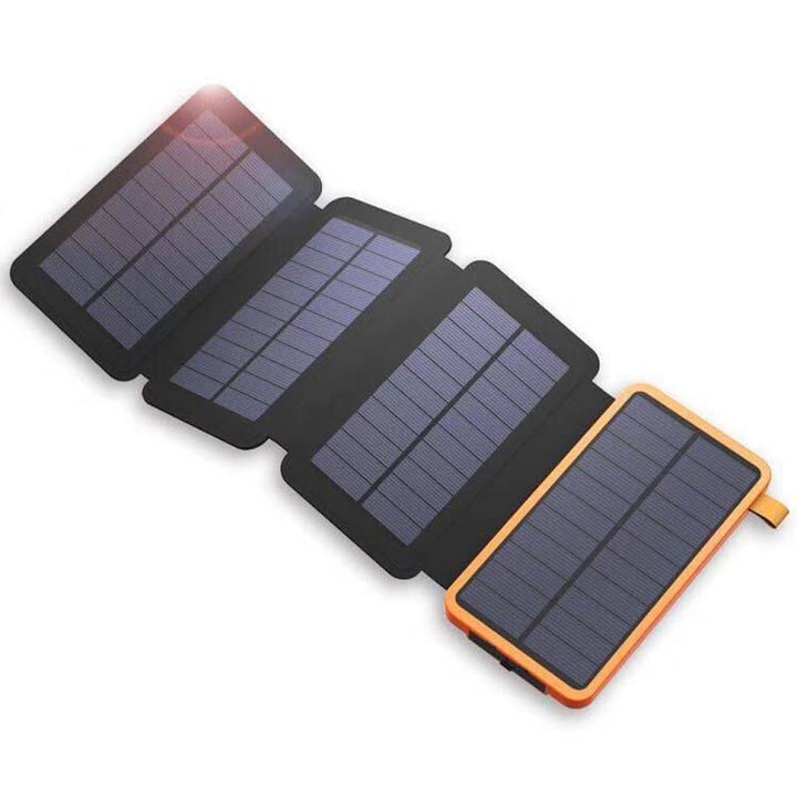 Powerbank solarna z 4 panelami i 3 wyjściami USB – SunCore