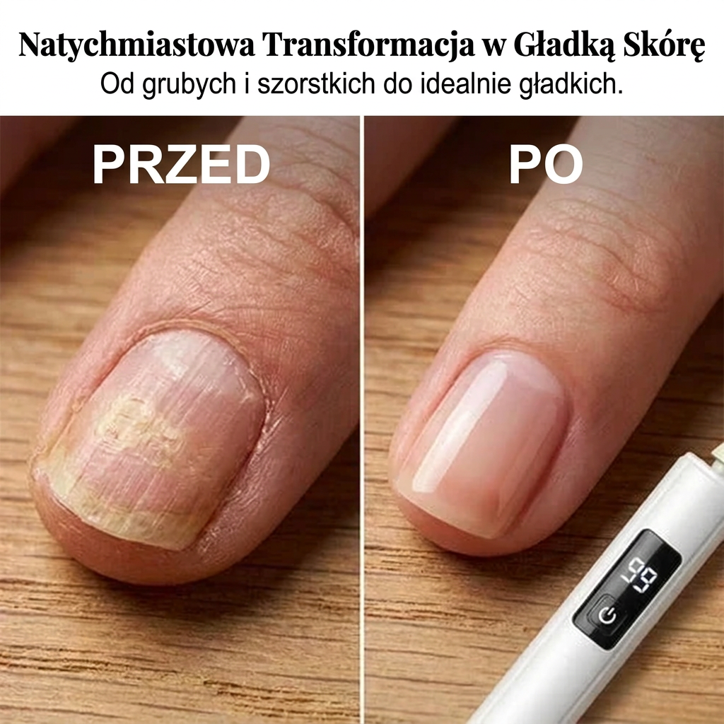 Elektryczny precyzyjny zestaw do pielęgnacji paznokci z 4 końcówkami