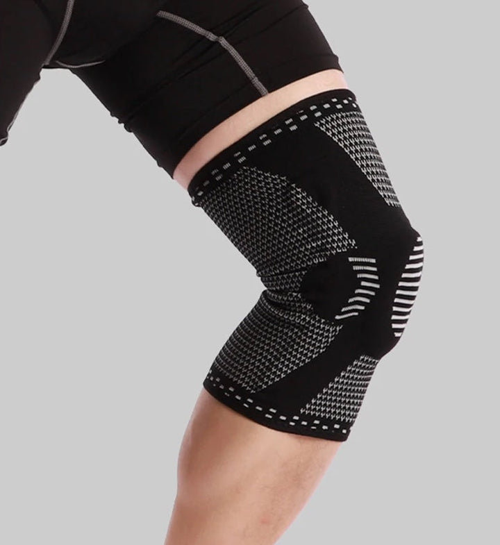 Stabilizująca opaska na kolano - FlexiSupport-Czarny-S-Trend Polska