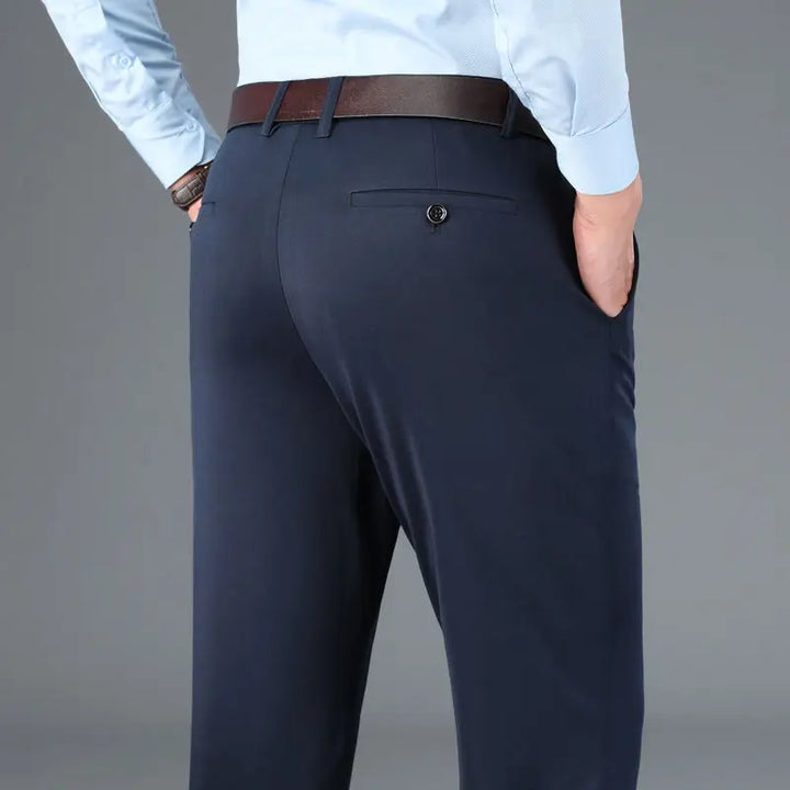 Stretch Herenbroek - Nikolai-Niebieski-S-Trend Polska