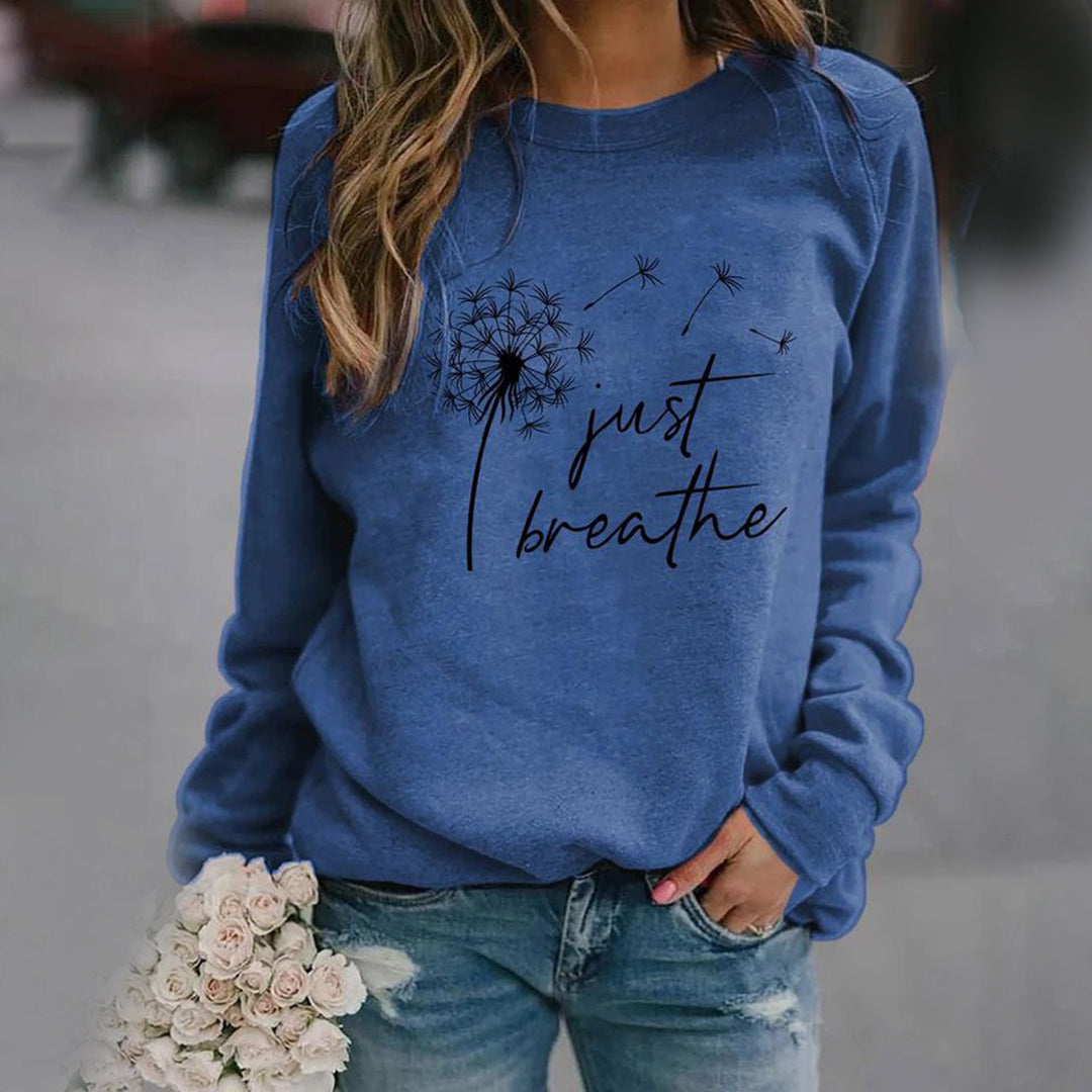Stylowa bluza dla kobiet - Elodie-Niebieski-S-Trend Polska