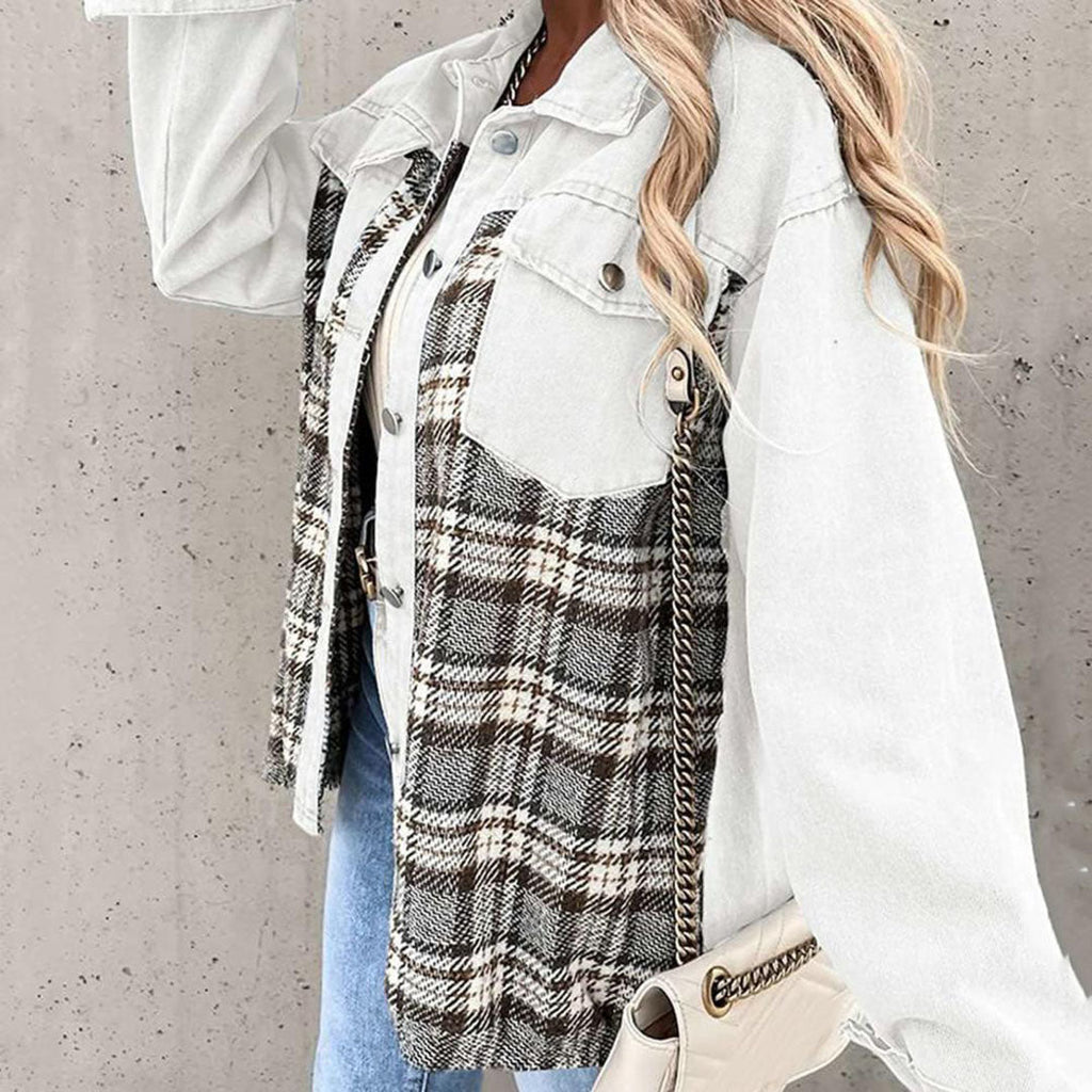 Stylowa damska kurtka – Livia-Czarny-S-Trend Polska