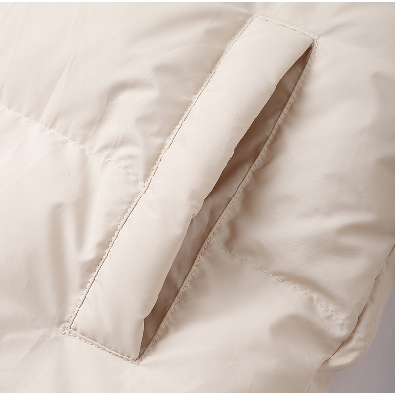 Stylowa Długa Kurtka Puchowa Damska - Elise-Zielony-XS-Trend Polska