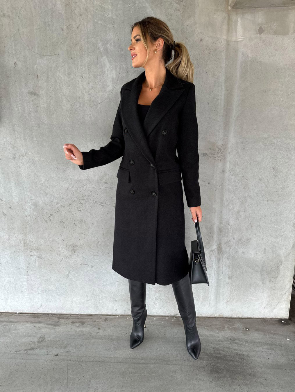 Stylowa i komfortowa damska kurtka - Vivienne-Czarny-S-Trend Polska