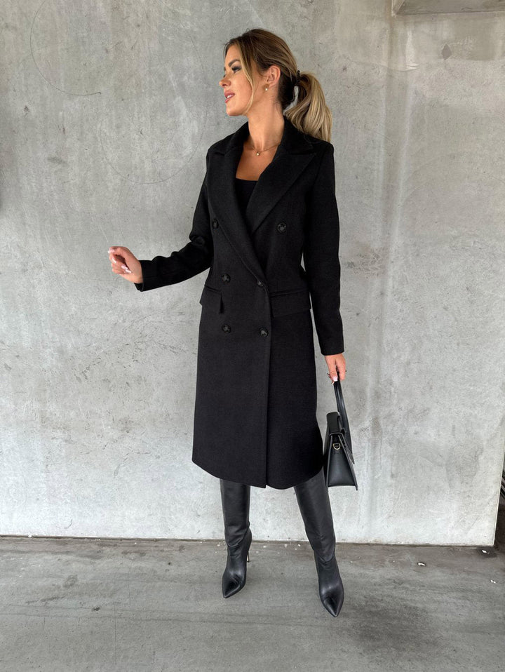 Stylowa i komfortowa damska kurtka - Vivienne-Czarny-S-Trend Polska