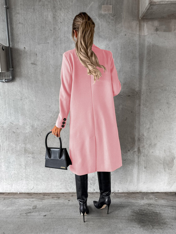 Stylowa i komfortowa damska kurtka - Vivienne-Różowy-S-Trend Polska