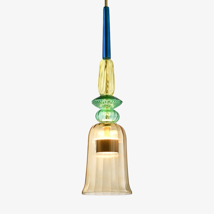 Stylowa Kolorowa Lampa Sufitowa - Sofia-F-Trend Polska