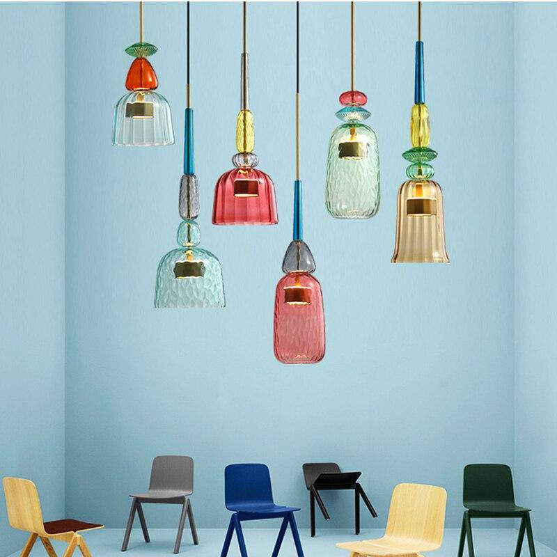 Stylowa Kolorowa Lampa Sufitowa - Sofia-A-Trend Polska