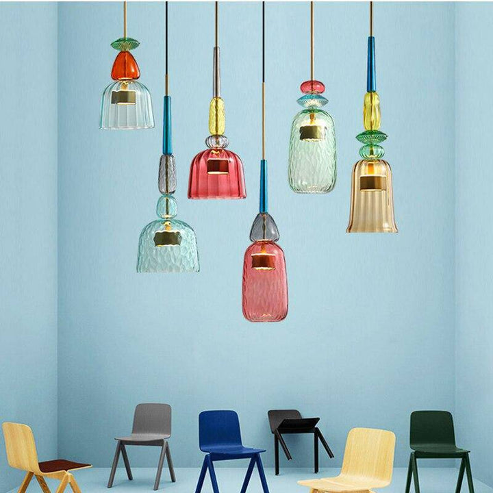 Stylowa Kolorowa Lampa Sufitowa - Sofia-A-Trend Polska
