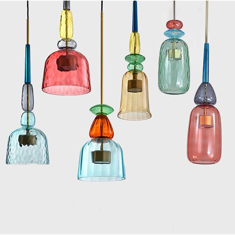 Stylowa Kolorowa Lampa Sufitowa - Sofia-A-Trend Polska
