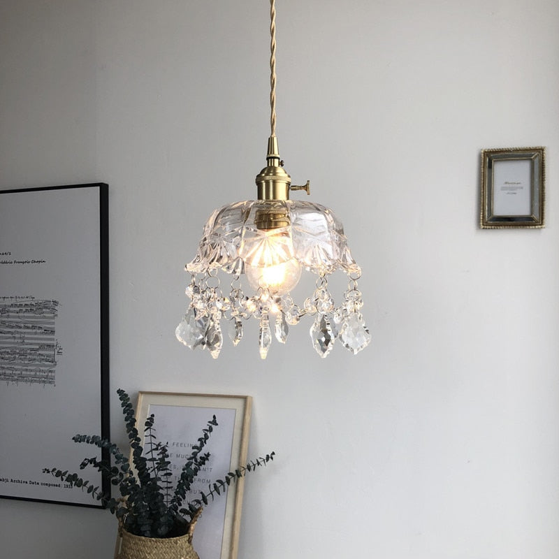 Stylowa Kryształowa Lampa Wisząca - Elara-Trend Polska