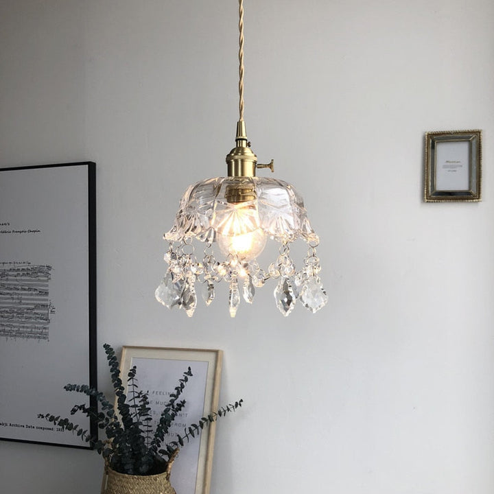 Stylowa Kryształowa Lampa Wisząca - Elara-Trend Polska