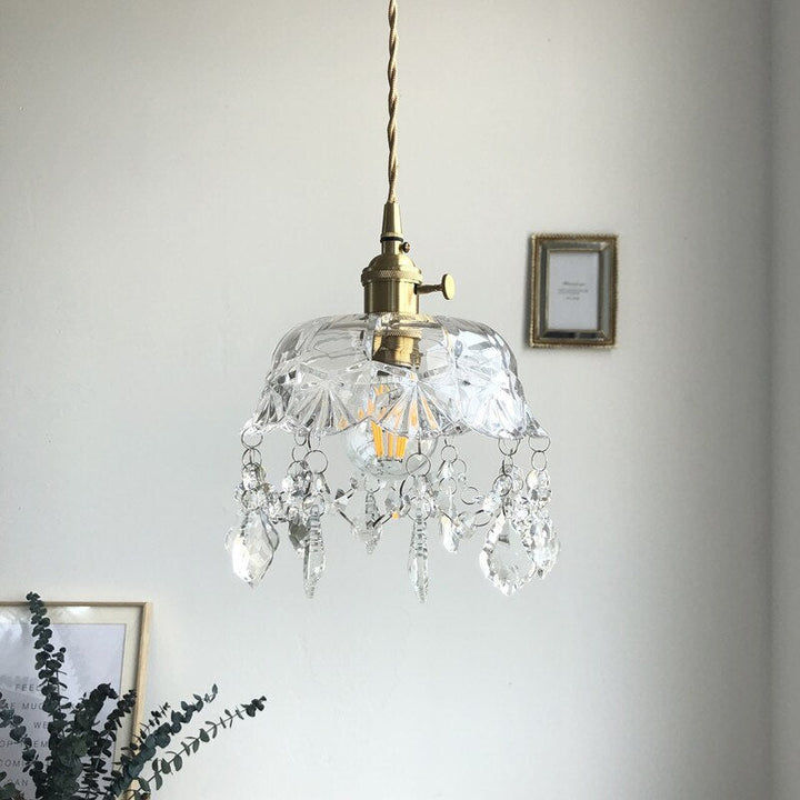 Stylowa Kryształowa Lampa Wisząca - Elara-Trend Polska