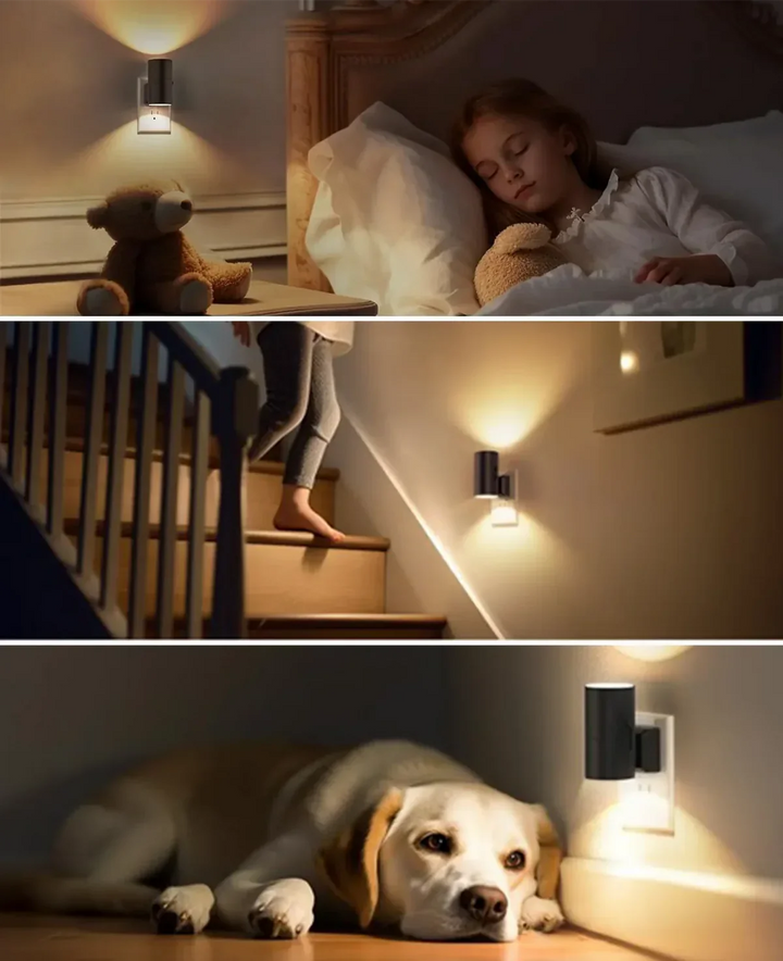 Stylowa Lampa Ścienna - Noctura-Ciepłe dowcipy-Trend Polska