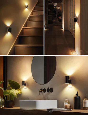 Stylowa Lampa Ścienna - Noctura-Ciepłe dowcipy-Trend Polska