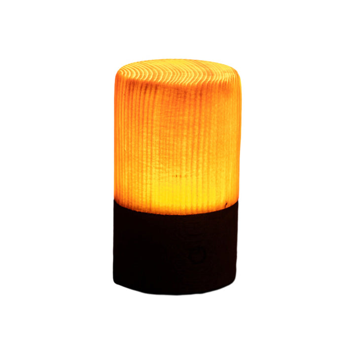Stylowa lampa stołowa LED - WoodGlow-Cylinder-6cm x 8cm-Trend Polska